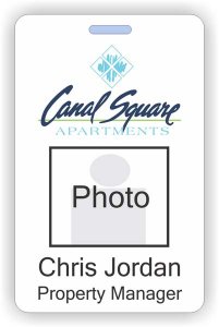 (image for) Barrett & Stokely Canal Square Apartments Photo ID Badge