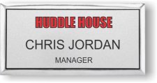 (image for) Huddle House Silver Executive Badge