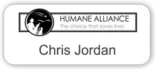 (image for) Humane Alliance White Badge