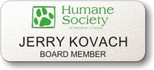 (image for) Humane Society of Monroe County Silver Badge