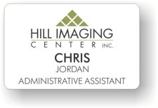 (image for) Huntington-Hill Imaging Center White Badge
