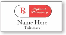 (image for) Hyland Pharmacy White Badge