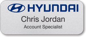 (image for) Hyundai Silver Badge (Logo C)