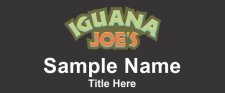 (image for) Iguana Joe's Black Badge
