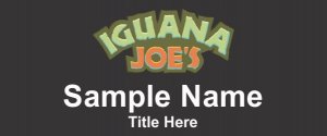 (image for) Iguana Joe\'s Black Badge