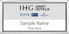 (image for) IHG Executive Silver Badge - Army Hotels