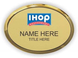 (image for) IHOP Oval Executive Gold Badge