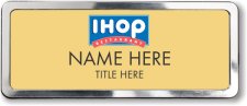 (image for) IHOP Gold Polished Frame Prestige Badge