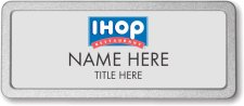 (image for) IHOP Silver Pebbled Frame Prestige Badge