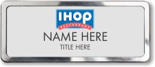 (image for) IHOP Silver Polished Frame Prestige Badge