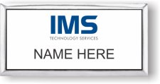 (image for) IMS Technology Services Silver / White Executive Badge