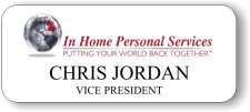 (image for) In Home Personal Services White Badge