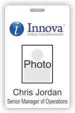 (image for) Innova Spinal Technologies Photo ID Badge