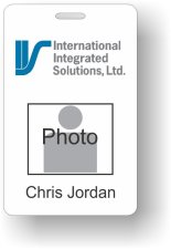 (image for) International Integrated Solutions Photo ID Badge