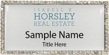 (image for) IsaBell K. Horsley Real Estate, Ltd Silver Bling Badge