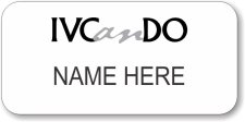 (image for) IVCDO - Illinois Valley Community Development Organization White Badge