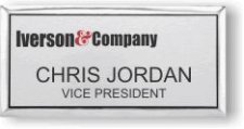 (image for) Iverson & Company Executive Silver Badge
