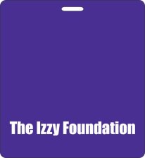 (image for) The Izzy Foundation Horizontal Badge Addition - Purple