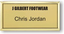 (image for) J Gilbert Footwear Executive Gold Badge