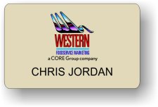 (image for) J. Goodman & Associates Western Food Service Marketing Ivory Badge