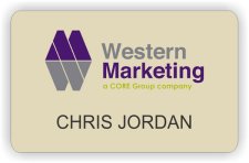 (image for) J. Goodman & Associates Western Marketing Ivory Badge