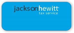 (image for) Jackson Hewitt Standard Blue Badge - Logo only