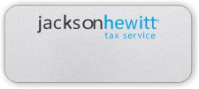 (image for) Jackson Hewitt Standard Silver Badge - Logo only