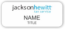 (image for) Jackson Hewitt White Badge