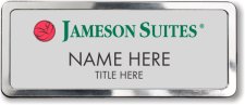 (image for) Jameson Suites Silver Prestige Badge with Polished Silver Frame