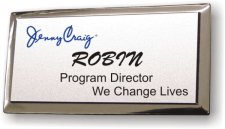 (image for) Jenny Craig Executive Silver Badge With Tagline