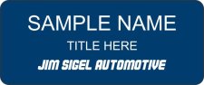 (image for) Jim Sigel Automotive Standard Other badge