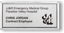 (image for) JJ&R Emergency Medical Group Silver Executive Badge