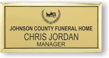 (image for) Johnson County Funeral Home Gold Executive Badge