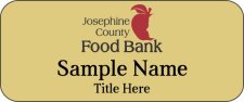 (image for) Josephine County Food Bank Standard Gold badge