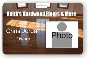 (image for) Keith\'s Hardwood Floors & More Photo ID Badge