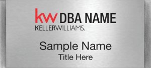 (image for) Keller Williams Realty Logo 2 Large Silver Meridian Badge