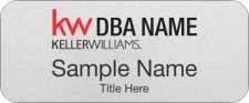 (image for) Keller Williams Realty Logo 2 Standard Silver Badge