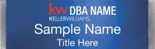 (image for) Keller Williams Realty Logo 2 Small Meridian Blue Badge