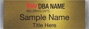 (image for) Keller Williams Realty Logo 2 Small Meridian Gold Badge