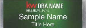 (image for) Keller Williams Realty Logo 2 Small Meridian Green Badge