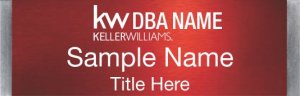 (image for) Keller Williams Realty Logo 2 Small Meridian Red Badge