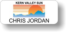 (image for) Kern Valley Sun White Badge