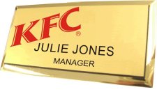 (image for) KFC Gold Executive Badge (Logo B)