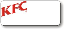 (image for) KFC White Logo Only Badge (Logo B)
