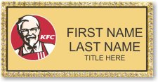 (image for) KFC Gold Bling Badge (Logo A)