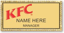 (image for) KFC Gold Bling Badge (Logo B)