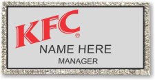 (image for) KFC Silver Bling Badge (Logo B)