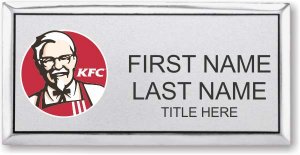 (image for) KFC Silver Executive Badge (Logo A)