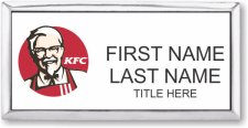 (image for) KFC White/Silver Executive Badge (Logo A)