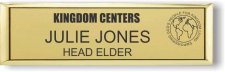 (image for) Kingdom Centers Gold Small Executive Badge